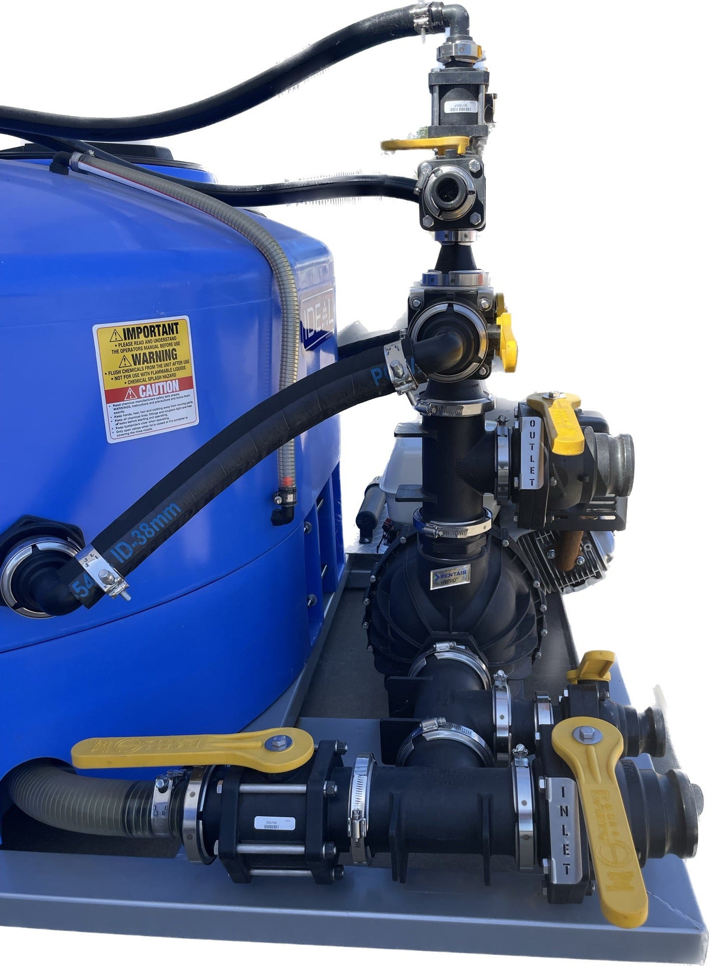 Ideal 800L Chemical Batch Mixer Vat Hypro