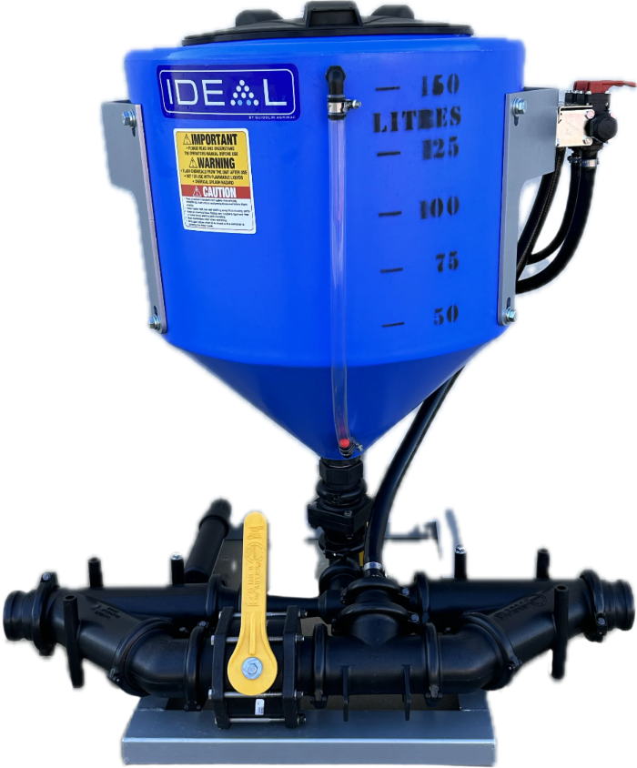 Ideal 150L 3" Chemical Hopper Banjo Granny Pot Vat