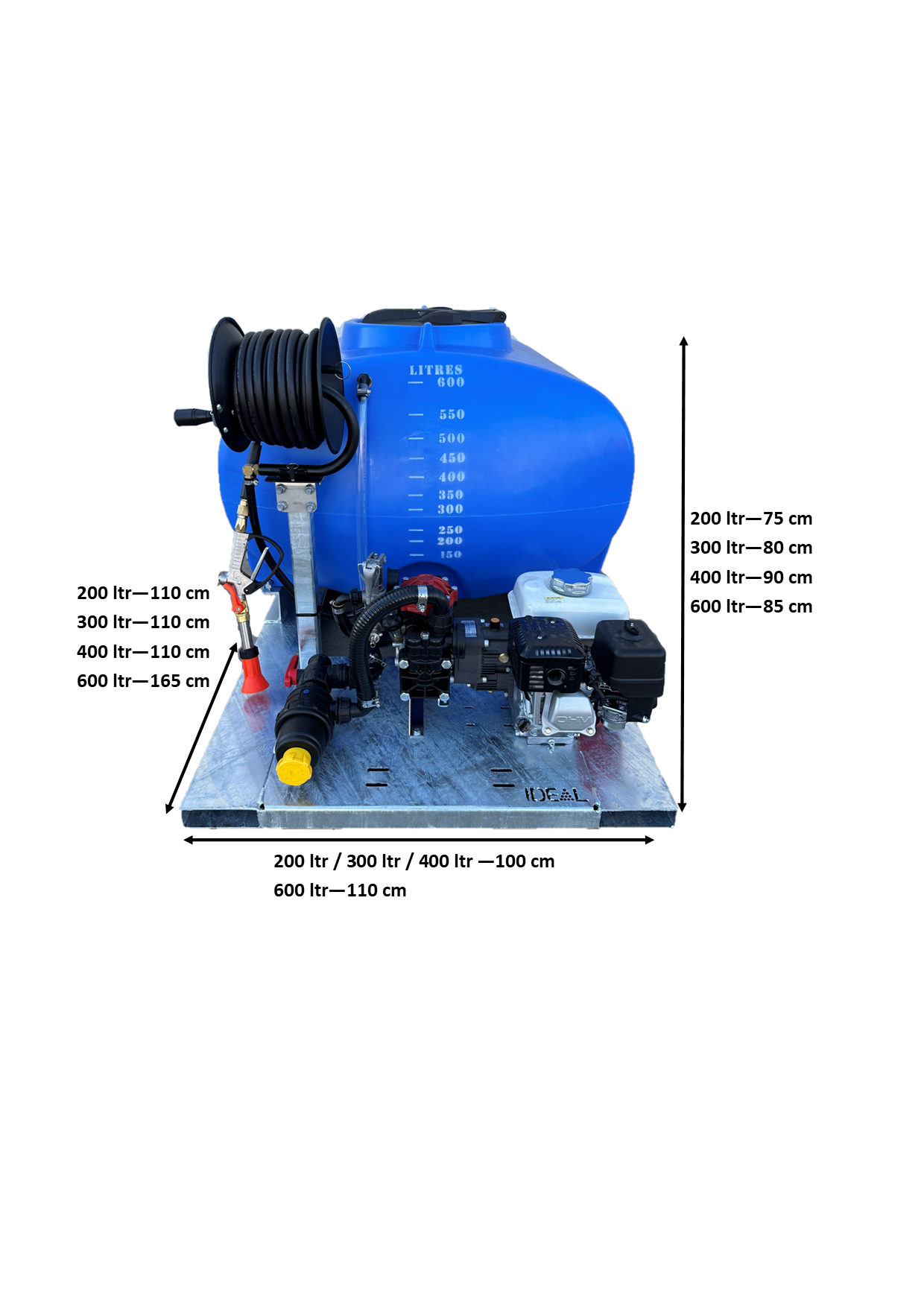 IDEAL Skid Pro ATV Sprayer