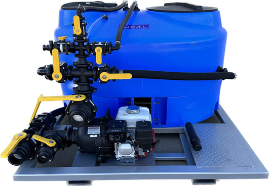 Ideal 800L Chemical Batch Mixer Vat