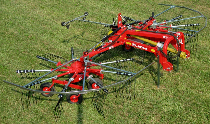 Roatry Rake FCR - Twin Rotary Hay Rake (2008 9B RTG D) – Sprayer Warehouse Machinery