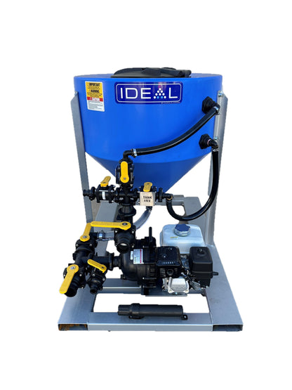 Ideal 300L Petrol 2" Chemical Batch Mixer Vat