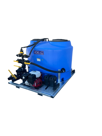 Ideal 1200L Chemical Batch Mixer Vat Banjo E/START