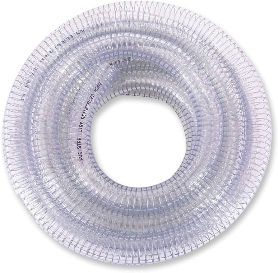 FlexiSteel Clear Suction Hose 10M Roll