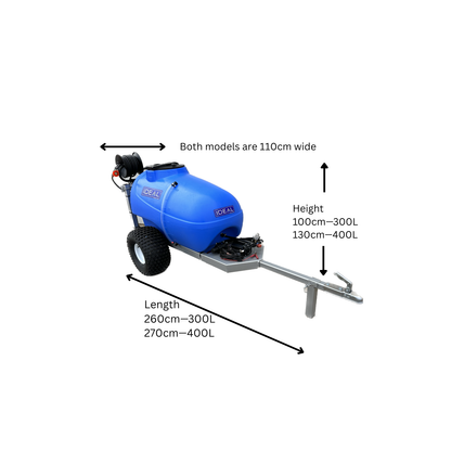 Ideal Towey Honda Trailing Sprayer