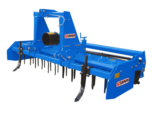 Zanon - ZRM Power Harrow fitted with Packer Roller